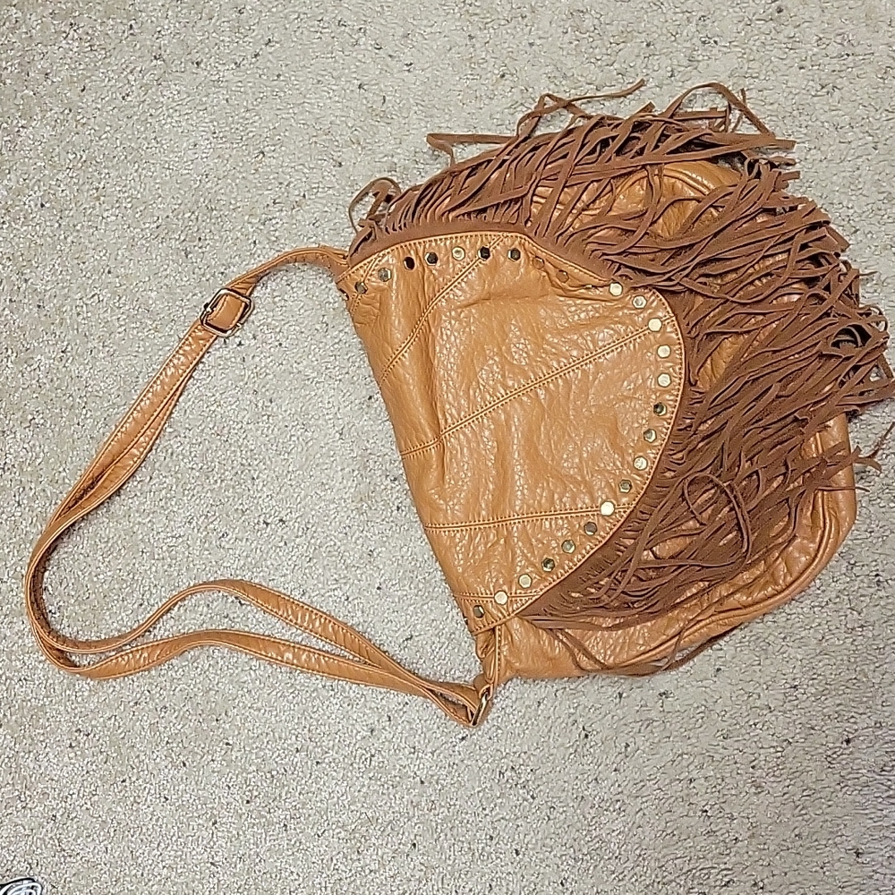 Fringe purse